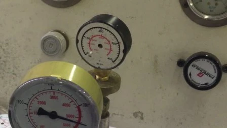 Regulador de gas argón/CO2 tipo americano con caudalímetro
